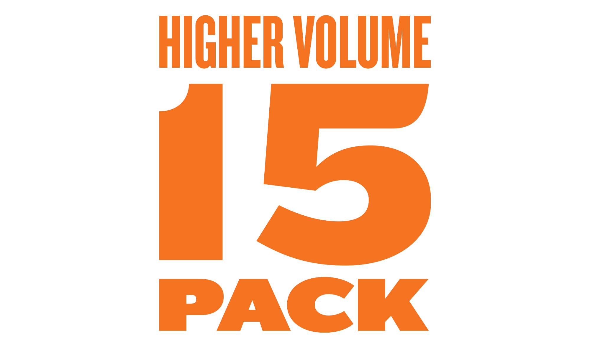 Higher Volume Variety Pack