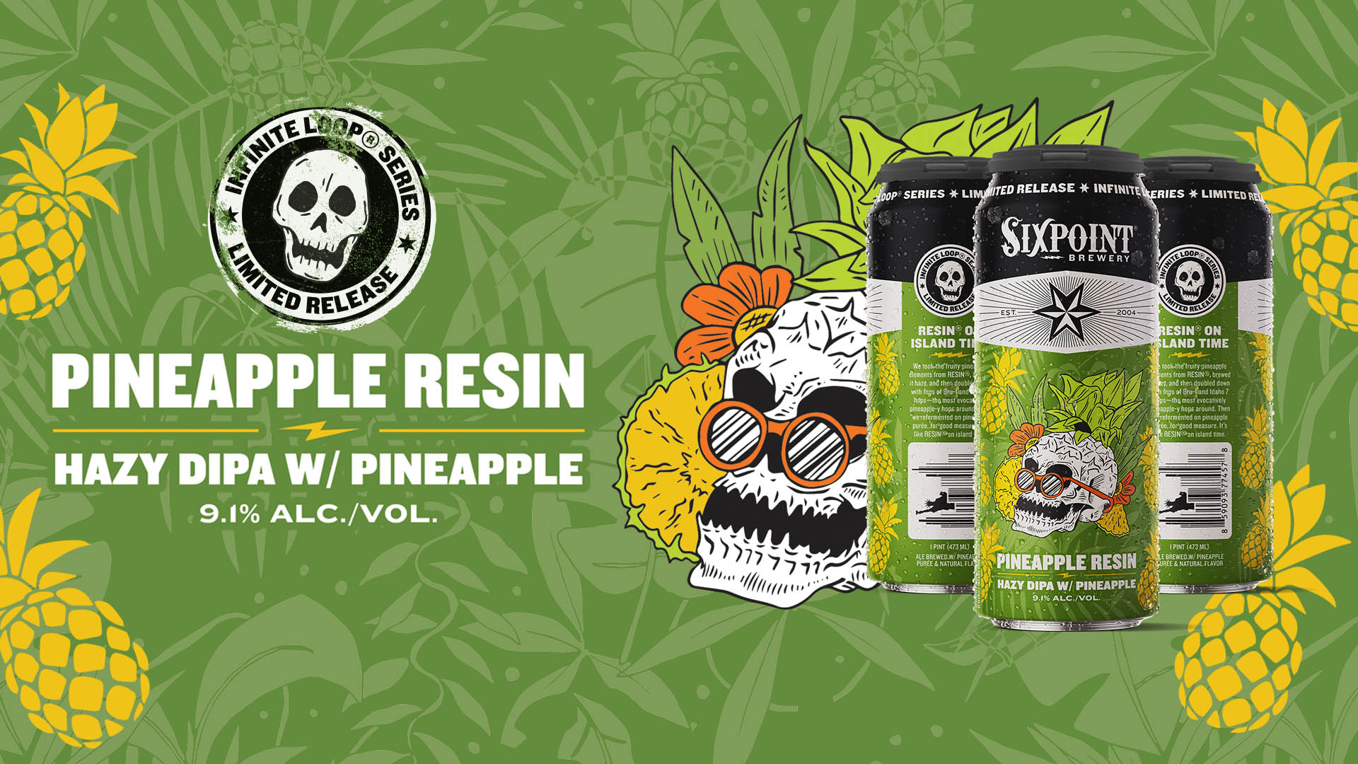 RESIN ON ISLAND TIME Sixpoint Brewery